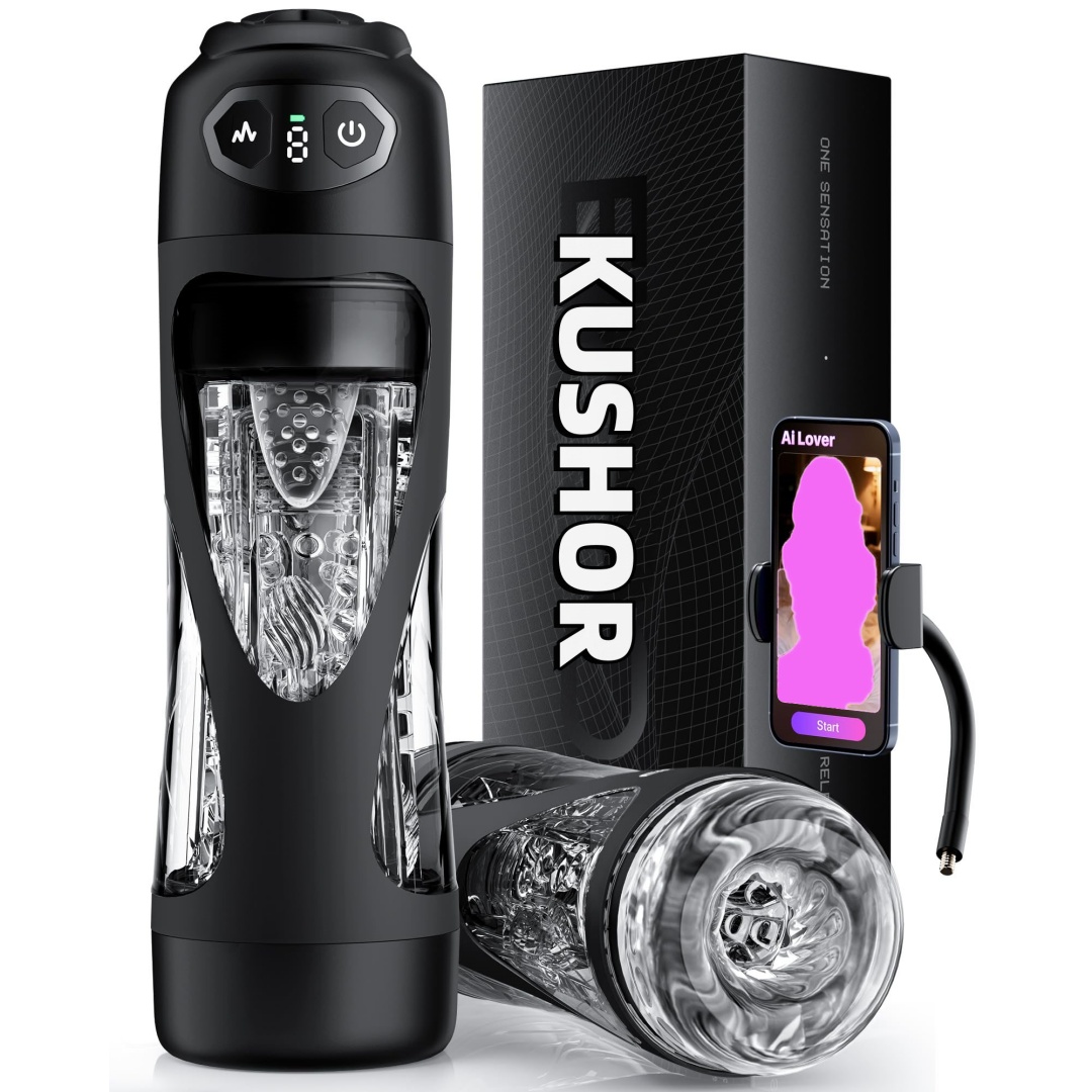 Candle X - KUSHOR Automatic Sucking Male Masturbator AI