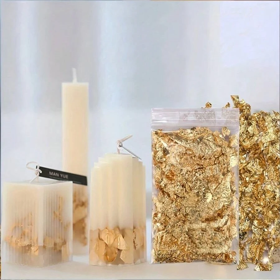 Candle Making Kit For Kids - Candle Gold Foil INS Hot for