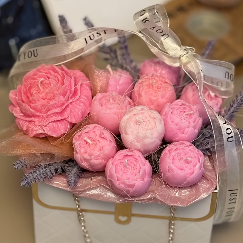 3Set of floral silicone candle - Candle Making Temperature 评论和价格