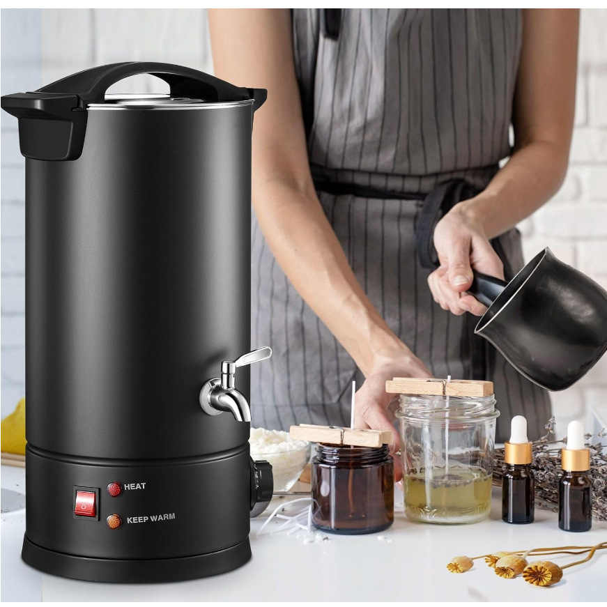 Upgraded Electric Wax Melting  - Candle Making Temperature 评论和价格