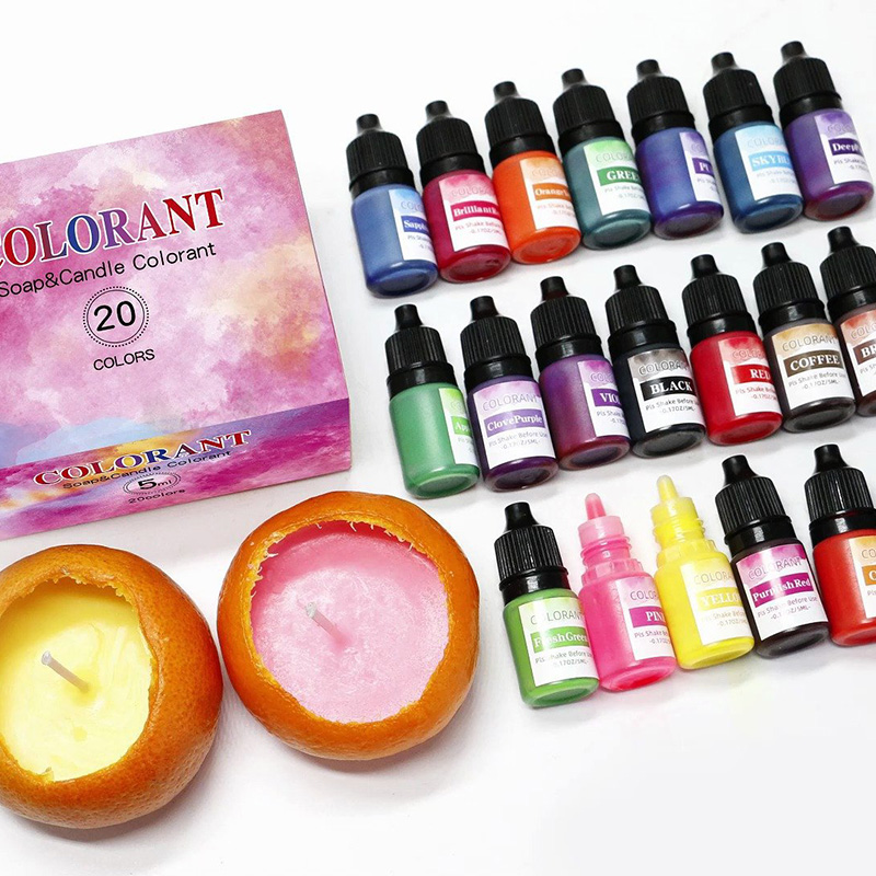 20 Color Candle Dyes Pigment A - Candle Making Kit For Kids 评论和价格