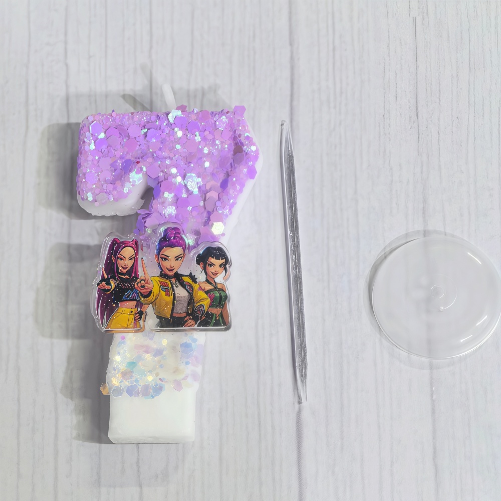 Anime 0-9 Number Candle Cute 3 - Candle Making Kit For Kids 评论和价格