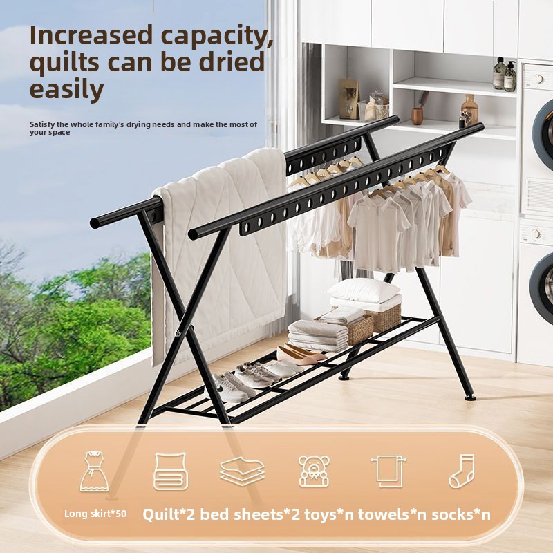 Foldable Standing Clothes Dryi - Candle X 评论和价格