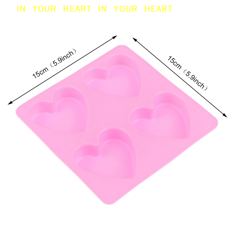 【X】4 Cavity Handmade Silicone  - Candle X 评论和价格