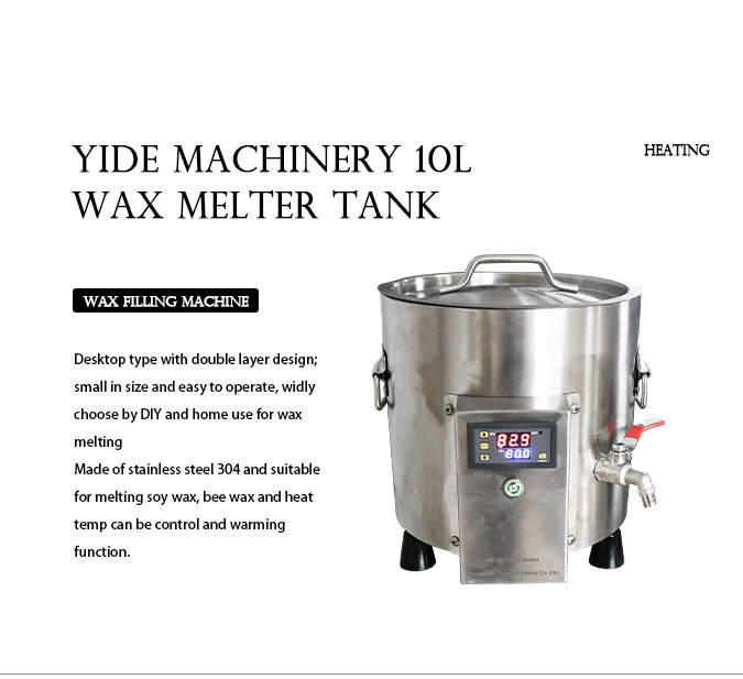 10L Wax Melter Tank Stainless  - Candle Making Temperature 评论和价格